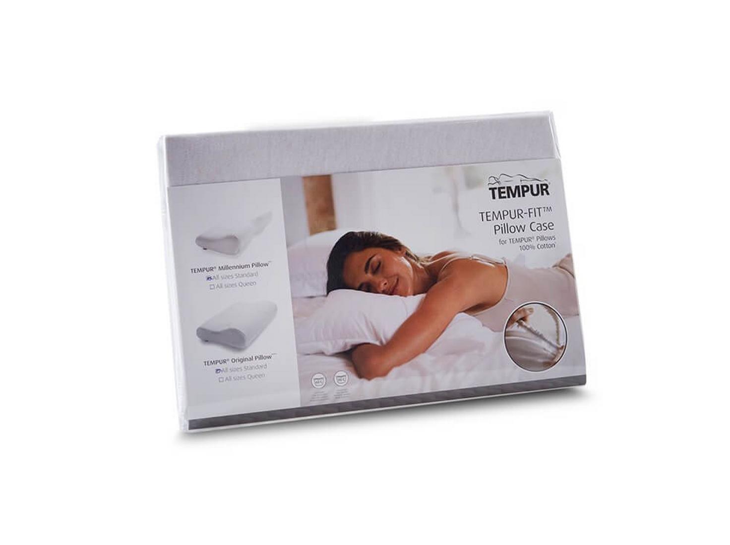 TEMPUR-FIT™ Kussensloop voor Original Queen, Symphony en Millenium hoofdkussen - Crème
